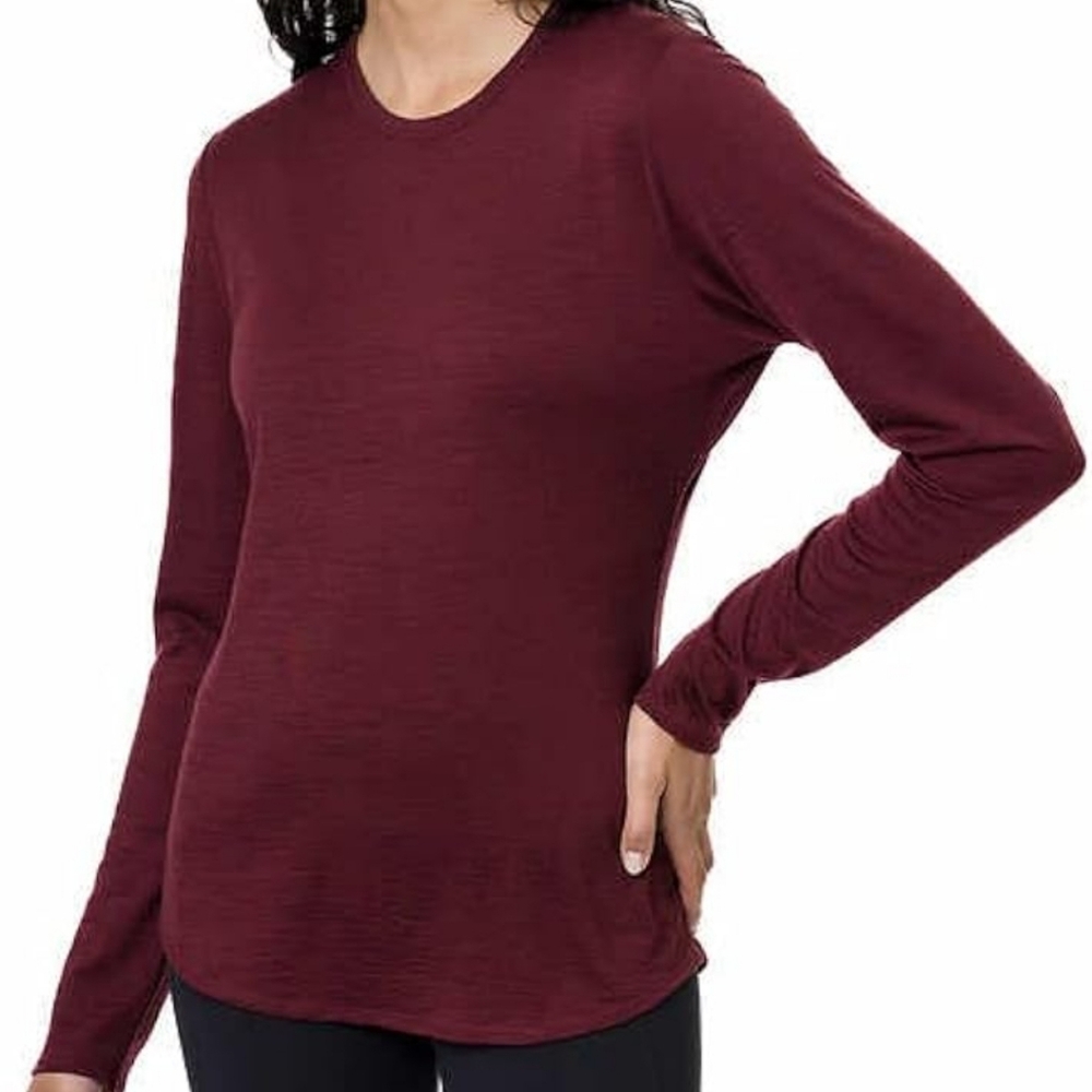 SEG’MENTS LADIES MERINO WOOL LONG SLEEVE BASE LAYER TOP - Picture 4 of 10
